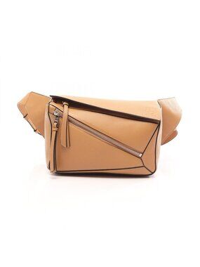 Loewe Waist Bag Puzzle Small Beige Leather
